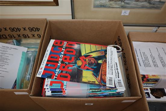 Judge Dredd - Eagle/Quality/Fleetway comics - 1st and 2nd Series (1983-1993), The Megazine (1990-2017), other comics, specials, annuals